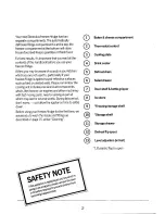 Preview for 2 page of Electrolux TR915A User Handbook Manual