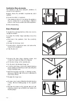 Preview for 12 page of Electrolux TRICITY BENDIX TB 25 TR Operating & Installation Instructions Manual