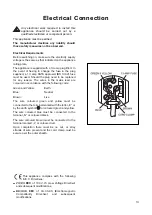 Preview for 13 page of Electrolux TRICITY BENDIX TB 25 TR Operating & Installation Instructions Manual