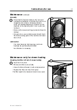 Preview for 17 page of Electrolux TT300 Operating And Installation Manual