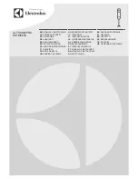 Preview for 1 page of Electrolux TurboPro ESTM6600 Instruction Book