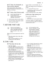 Preview for 13 page of Electrolux TWGL5E300 User Manual