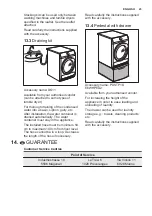 Preview for 23 page of Electrolux TWGL5E300 User Manual