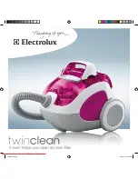 Electrolux twinclean Z 8255 User Manual preview