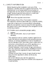 Preview for 3 page of Electrolux TWL3E301 User Manual