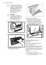 Preview for 18 page of Electrolux TWL3E301 User Manual