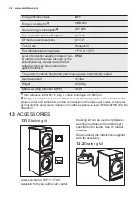 Предварительный просмотр 22 страницы Electrolux TWLEEV300 User Manual