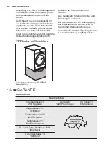 Предварительный просмотр 48 страницы Electrolux TWLEEV300 User Manual