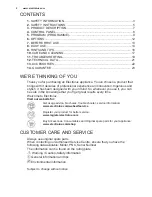 Preview for 2 page of Electrolux TWSL4E300 User Manual