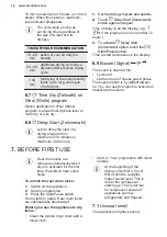 Предварительный просмотр 14 страницы Electrolux TWSL4E303 User Manual