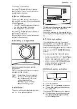 Предварительный просмотр 17 страницы Electrolux TWSL4E303 User Manual