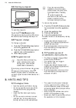 Предварительный просмотр 18 страницы Electrolux TWSL4E303 User Manual