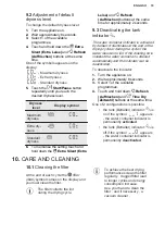 Предварительный просмотр 19 страницы Electrolux TWSL4E303 User Manual