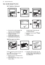 Предварительный просмотр 58 страницы Electrolux TWSL4E303 User Manual