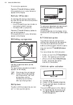 Preview for 20 page of Electrolux TWSL4IE301 User Manual