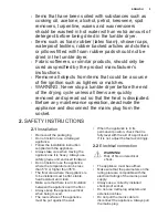 Preview for 5 page of Electrolux TWSL5E300 User Manual