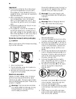 Предварительный просмотр 54 страницы Electrolux TWSL6S7000 Instructions For Use Manual