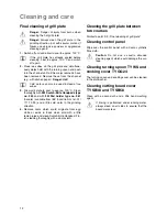 Предварительный просмотр 12 страницы Electrolux TY 38 CN/Vi Operating And Installation Instructions