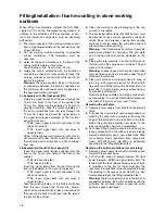 Предварительный просмотр 18 страницы Electrolux TY 38 CN/Vi Operating And Installation Instructions