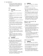 Предварительный просмотр 64 страницы Electrolux TY38TSCN User Manual