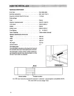 Предварительный просмотр 25 страницы Electrolux U02353 EOB944 Operating & Installation Manual