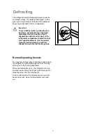 Preview for 7 page of Electrolux U20012 ER 6632 Instruction Booklet