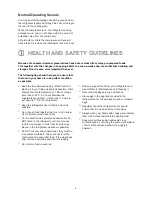 Preview for 6 page of Electrolux U21312 Instruction Booklet