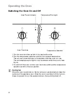 Preview for 12 page of Electrolux U24058 EOB6636 User Information