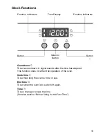 Preview for 15 page of Electrolux U24058 EOB6636 User Information