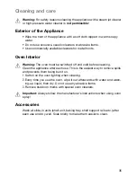 Preview for 35 page of Electrolux U24058 EOB6636 User Information