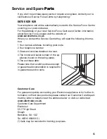 Preview for 55 page of Electrolux U24058 EOB6636 User Information