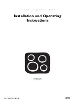 Electrolux U24254 EHP6602K Installation And Operating Instructions Manual preview