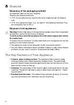 Preview for 6 page of Electrolux U24254 EHP6602K Installation And Operating Instructions Manual