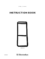 Preview for 1 page of Electrolux U24384 ER 7826/1 B Instruction Book