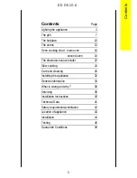 Preview for 3 page of Electrolux U25041 DDO61GA Manual