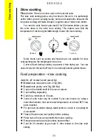 Preview for 24 page of Electrolux U25041 DDO61GA Manual