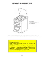 Preview for 40 page of Electrolux U25041 DDO61GA Manual