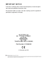 Preview for 52 page of Electrolux U25041 DDO61GA Manual