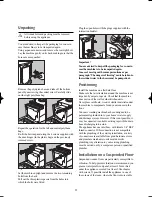 Предварительный просмотр 22 страницы Electrolux U27381 1013 Instruction Booklet