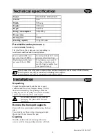 Preview for 13 page of Electrolux U29251 EUFG2900 Instruction Booklet