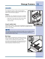 Предварительный просмотр 15 страницы Electrolux U30024 Use & Care Manual