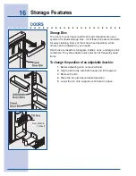 Предварительный просмотр 16 страницы Electrolux U30024 Use & Care Manual