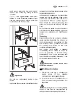 Preview for 17 page of Electrolux U30414 ENB 35400 W User Manual