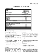 Preview for 25 page of Electrolux U32193 ENB 40400 W User Manual