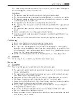 Preview for 3 page of Electrolux U41116 User Manual