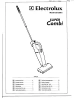 Electrolux UB156C Instructions For Use Manual preview