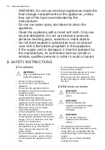 Предварительный просмотр 54 страницы Electrolux UK1205SL User Manual