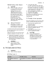 Предварительный просмотр 61 страницы Electrolux UK1205SL User Manual