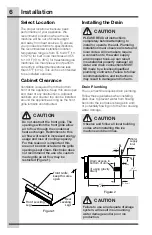 Preview for 6 page of Electrolux UL15IM20RS Use And Care Manual