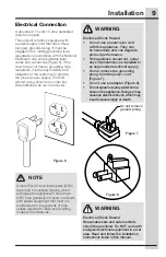 Preview for 9 page of Electrolux UL15IM20RS Use And Care Manual